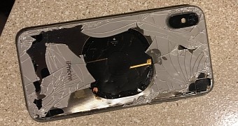 Exploded iPhone X