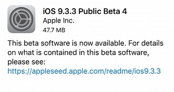 iOS 9.3.3 Beta 4