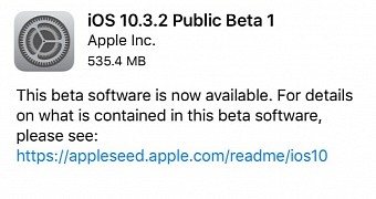 iOS 10.3.2 Public Beta 1