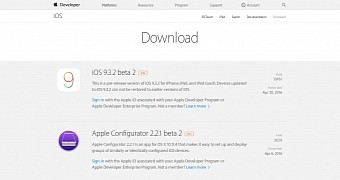 iOS 9.3.2 beta 2 released