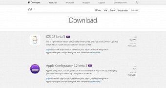 iOS 9.3 Beta 2 released