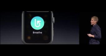 Breathe app on watchOS 3