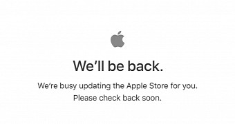 Apple Store is currently down