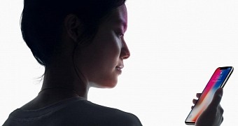 iPhone X features facial recognition system called Face ID