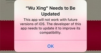 Apps need to be updated to 64-bit to work on iOS 11