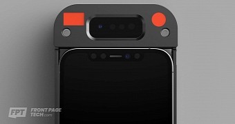Face ID case for the iPhone
