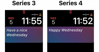 The new Apple Watch display will allow for more content to be shown on the screen