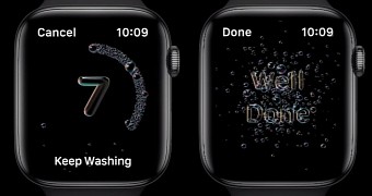 Apple Watch helps wearers correctly wash their hands