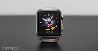The second-generation Apple Watch