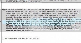 iCloud Terms and Conditions