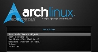 arch linux iso usb won