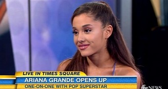 Ariana Grande talks about first fragrance, Ari by Ariana Grande, on GMA