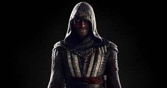 Fassbender as an Assassin in the Assassin's Creed movie