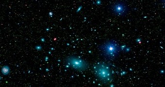A view of the Coma Cluster