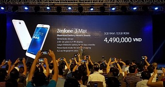 Presentation slide for ZenFone 3 Max