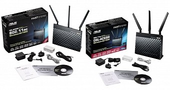 ASUS DSL-AC68 dual-band wireless-AC1900 Gigabit router
