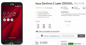 Asus Zenfone 2 Laser 5.5 Goes on Sale in India Earlier Due to High Amount of Pre-Orders