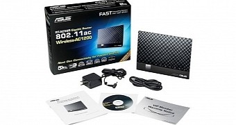 ASUS RT-AC56 router & accessories