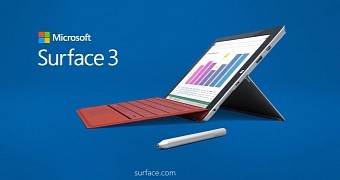 The Surface 3 will be available in the US via AT&T