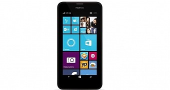Nokia Lumia 635 frontal view