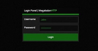 MegalodonHTTP DDoS botnet administration panel