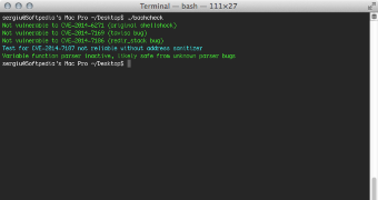 #bashcheck Erroneously Shows Vulnerable Bash on OS X [Updated]