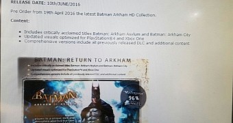 Batman Arkham HD Collection