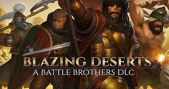 Battle Brother Blazing Deserts DLC key art