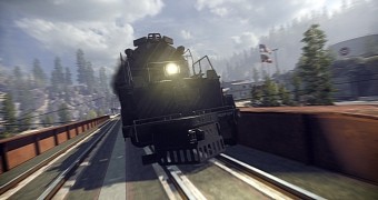 Battlefield Hardline - Getaway railroad action