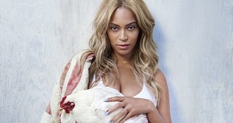 Beyonce Poses with a Chicken for Beat Magazine, Does First Interview in a Year - Gallery