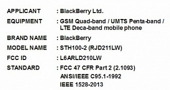 BlackBerry Neon receives FCC approval