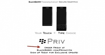 BlackBerry Priv Pre-Orders Starting on October 23