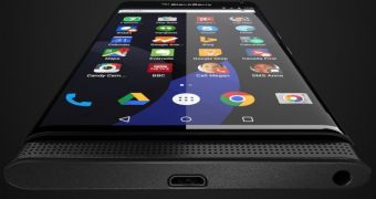 BlackBerry Venice Android Slider Leaks in Press Render, Bing and Skype Come Pre-Installed