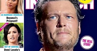 Blake Shelton goes after mag claiming he's "hit rock bottom," wants a fortune in damages