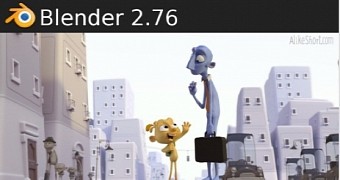 Blender 2.76 Free 3D Modelling App Is Out with New Features, Hundreds of Bugfixes
