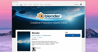 Blender for Windows 10 now in the Microsoft Store