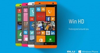 BLU Win HD phone comes in many colors