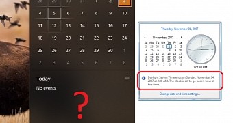 DST reminders are no longer displayed in Windows 10