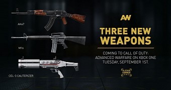 Call of Duty: Advanced Warfare Getting AK47, M16, More on September 1