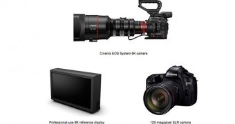 Canon Is Developing an 8K Cinema EOS Camera Together with a 120MP DSLR and 8K Display