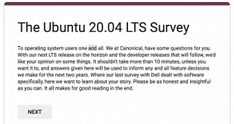 Ubuntu 20.04 LTS survey