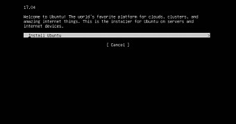 Installing Ubuntu Server 17.04