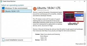 Ubuntu 18.04.1 LTS for Microsoft Hyper-V