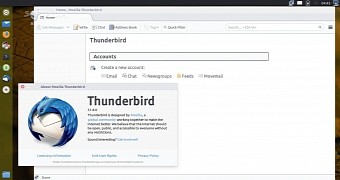 Mozilla Thunderbird 31.8.0 in Ubuntu 15.04