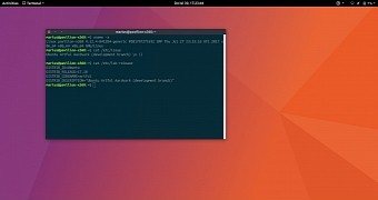 Ubuntu 17.10 running Linux kernel 4.12.4