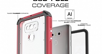 Case by Ghostek with Lg G6 inside
