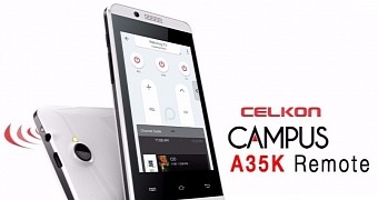 Celkon Campus A35K Remote Launched in India with Universal Remote Support