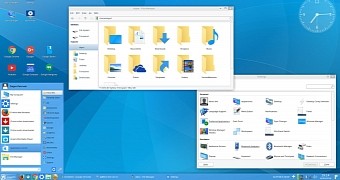 ChaletOS with Windows 10 icons
