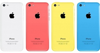iPhone 5c color versions