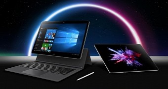 Chuwi's new CoreBook will come with a keyboard also integrating a kickstand